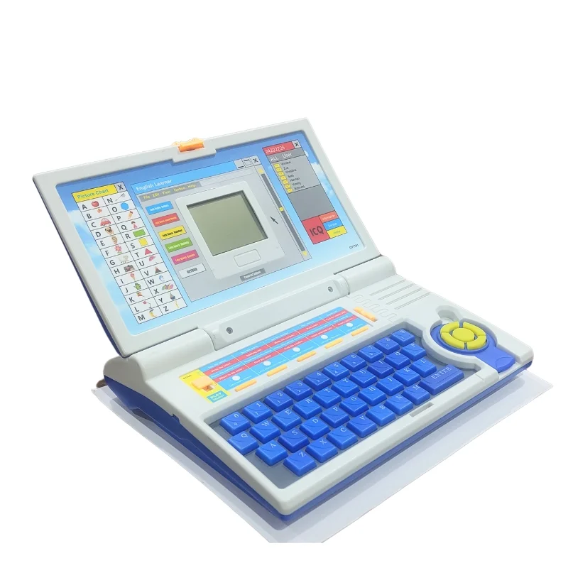 Educational Laptop Computer Toy with Mouse for Kids (2)